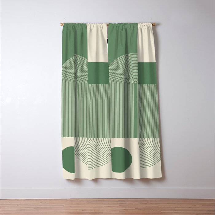 Abstract Shapes78 Window Curtain Gallery Image 3