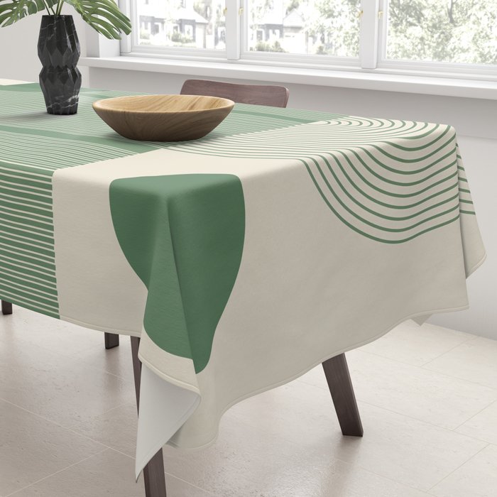 Abstract Shapes78 Tablecloth Gallery Image 3