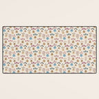 Winter Botanica - Tapestry In Cream Desk Mat Gallery Image 3