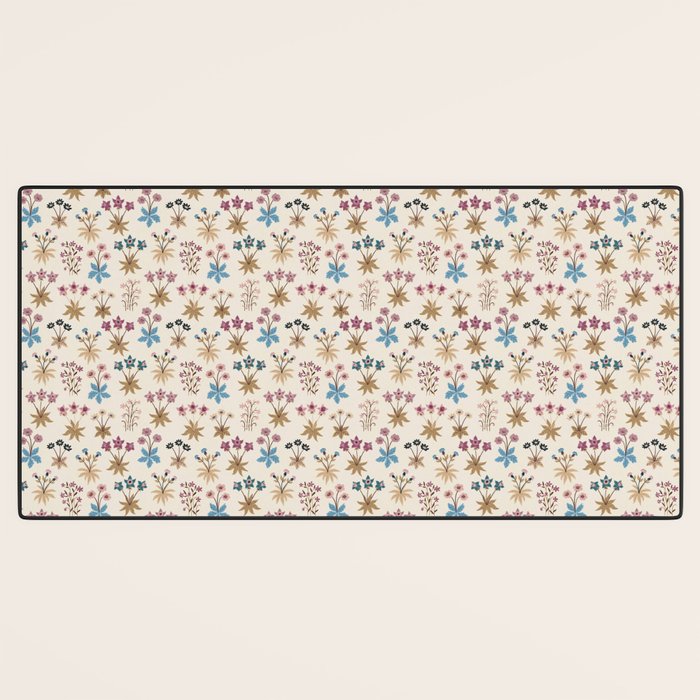Winter Botanica - Tapestry In Cream Desk Mat Gallery Image 3