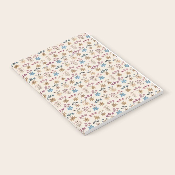 Winter Botanica - Tapestry In Cream Notebook Gallery Image 2