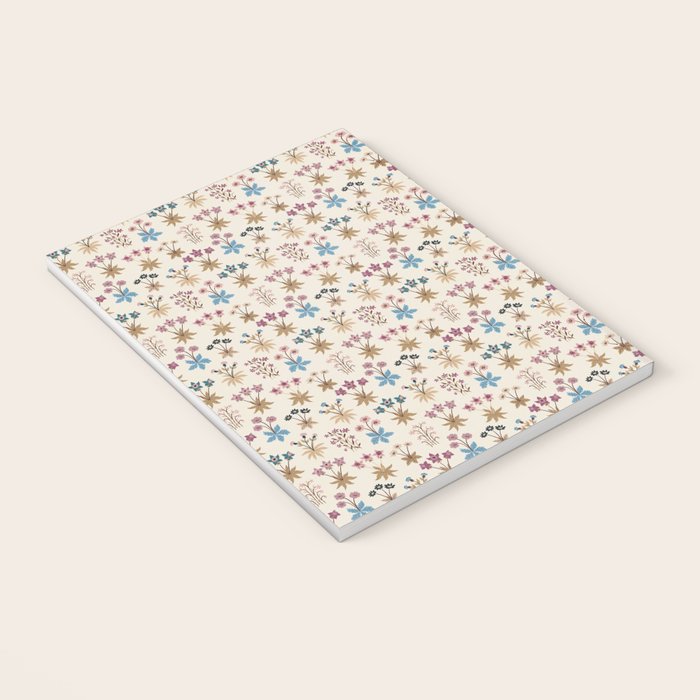 Winter Botanica - Tapestry In Cream Notebook Gallery Image 3