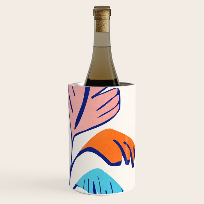 Summer Tropical Plant Still Life Wine Chiller Gallery Image 3