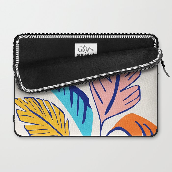 Summer Tropical Plant Still Life Laptop Sleeve Gallery Image 2