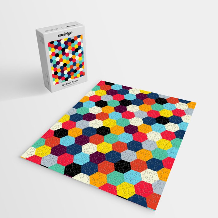 Eclectic Tiles | Mid Century Pattern Jigsaw Puzzle Gallery Image 2