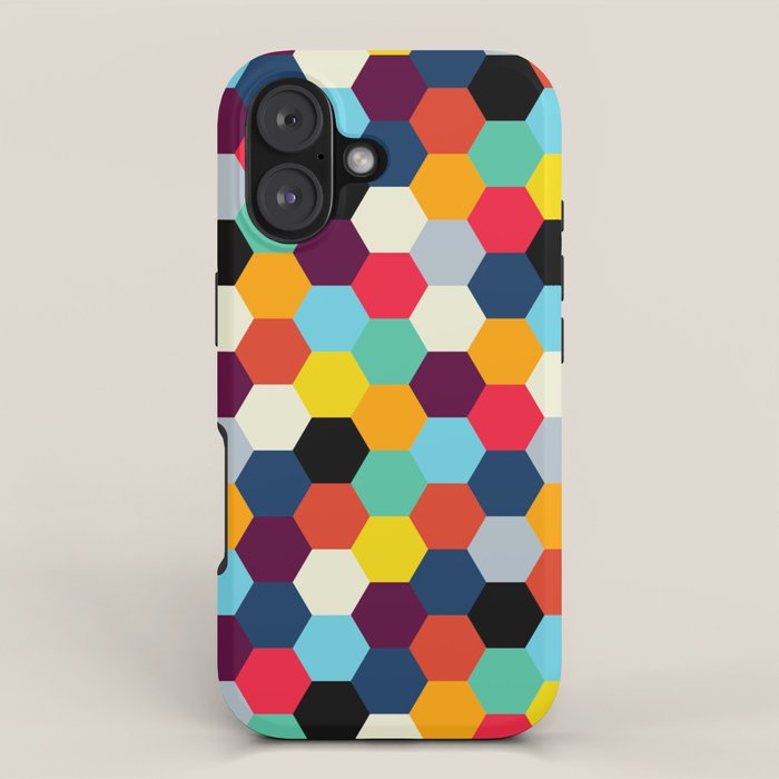 Eclectic Tiles | Mid Century Pattern iPhone Case Gallery Image 1