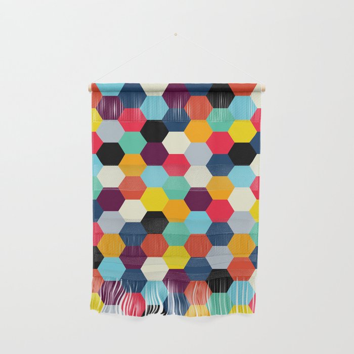 Eclectic Tiles | Mid Century Pattern Wall Hanging Gallery Image 1