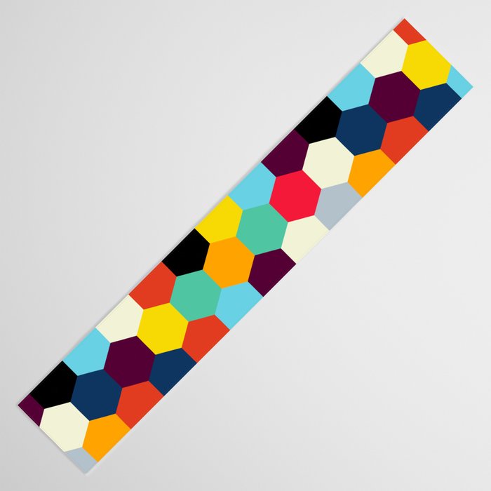 Eclectic Tiles | Mid Century Pattern Table Runner Gallery Image 3