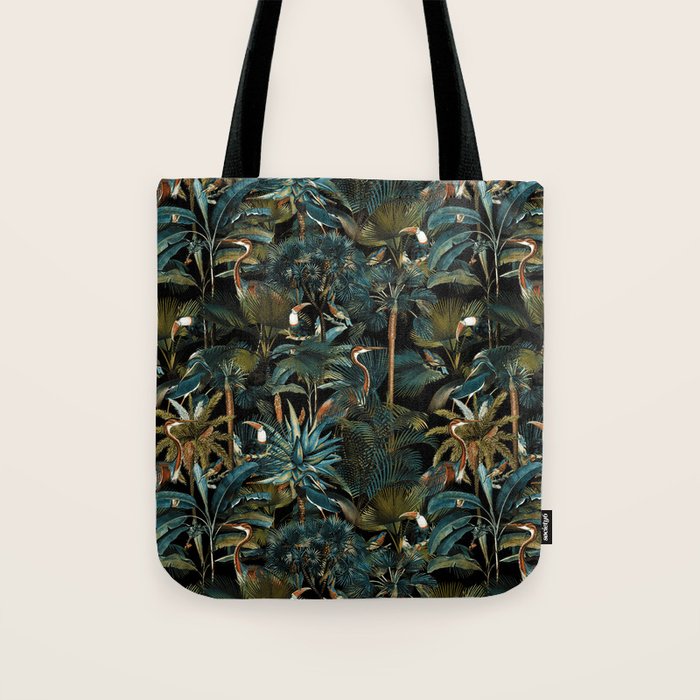 Jungle and Birds Tote Bag Gallery Image 1