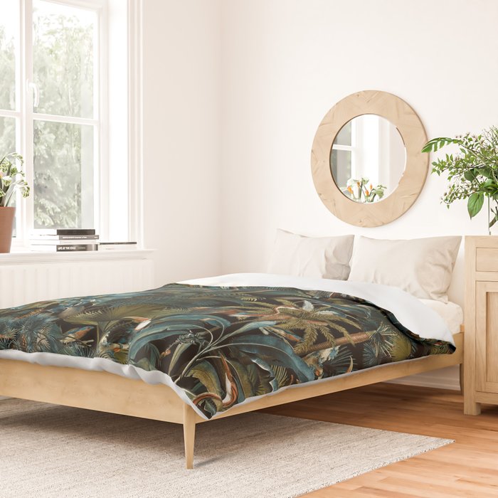 Jungle and Birds Duvet Cover Gallery Image 2