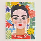 Garden Girl Summer Beauty Jigsaw Puzzle Gallery Image 1