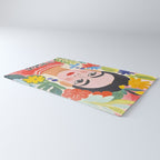 Garden Girl Summer Beauty Rug Gallery Image 3