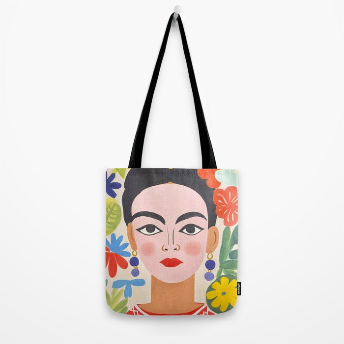 Garden Girl Summer Beauty Tote Bag Gallery Image 2