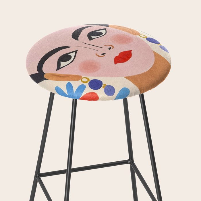 Garden Girl Summer Beauty Stool Gallery Image 2