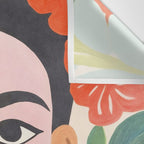 Garden Girl Summer Beauty Wall Tapestry Gallery Image 3