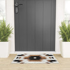 Urban Tribal Pattern No.5 - Aztec - Concrete and Wood Welcome Mat Gallery Image 3