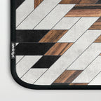 Urban Tribal Pattern No.5 - Aztec - Concrete and Wood Laptop Sleeve Gallery Image 3