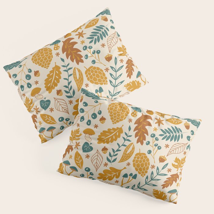 Autumn Foliage Pillow Sham Gallery Image 1