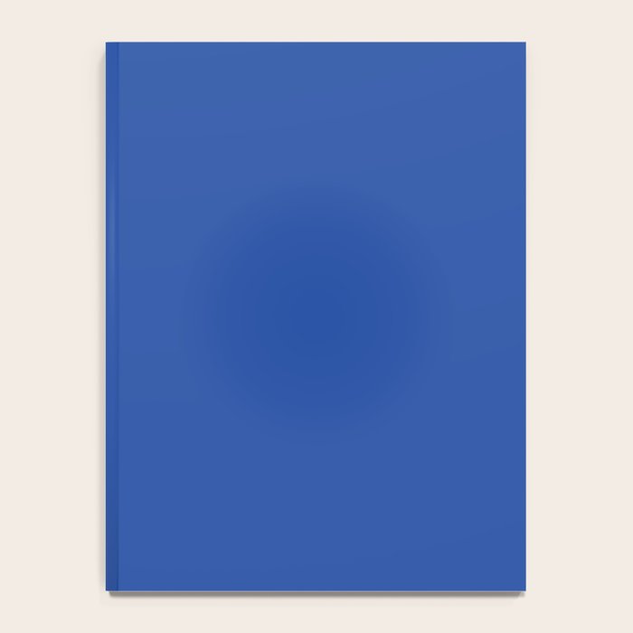 Cobalt Blue Solid Color Notebook Gallery Image 4