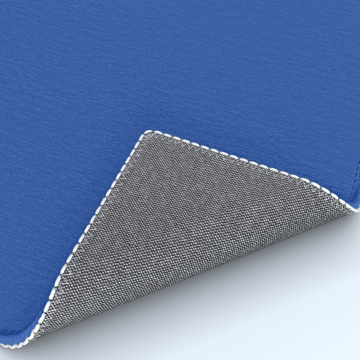 Cobalt Blue Solid Color Rug Gallery Image 4