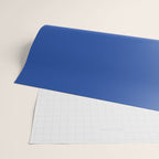Cobalt Blue Solid Color Wrapping Paper Gallery Image 2