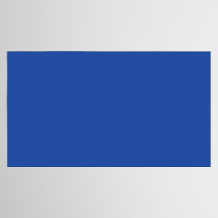 Cobalt Blue Solid Color Tablecloth Gallery Image 2