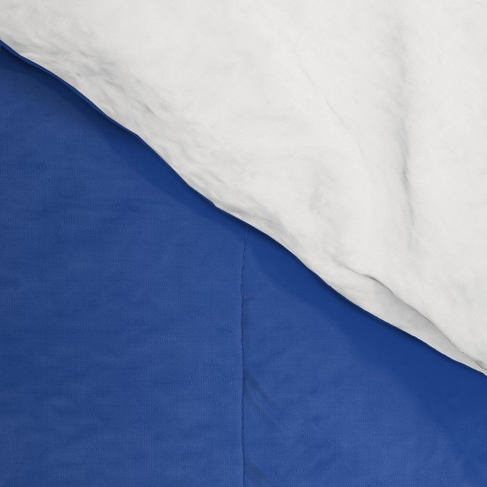 Cobalt Blue Solid Color Comforter Gallery Image 4