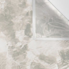 Clear water | beach fine art photography | sea wave and sand Wall Tapestry Gallery Image 3