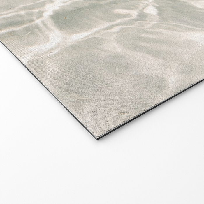 Clear water | beach fine art photography | sea wave and sand Welcome Mat Gallery Image 2