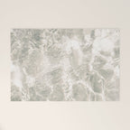 Clear water | beach fine art photography | sea wave and sand Welcome Mat Gallery Image 1