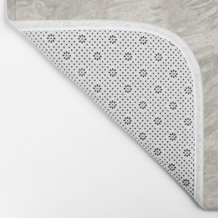 Clear water | beach fine art photography | sea wave and sand Bath Mat Gallery Image 2