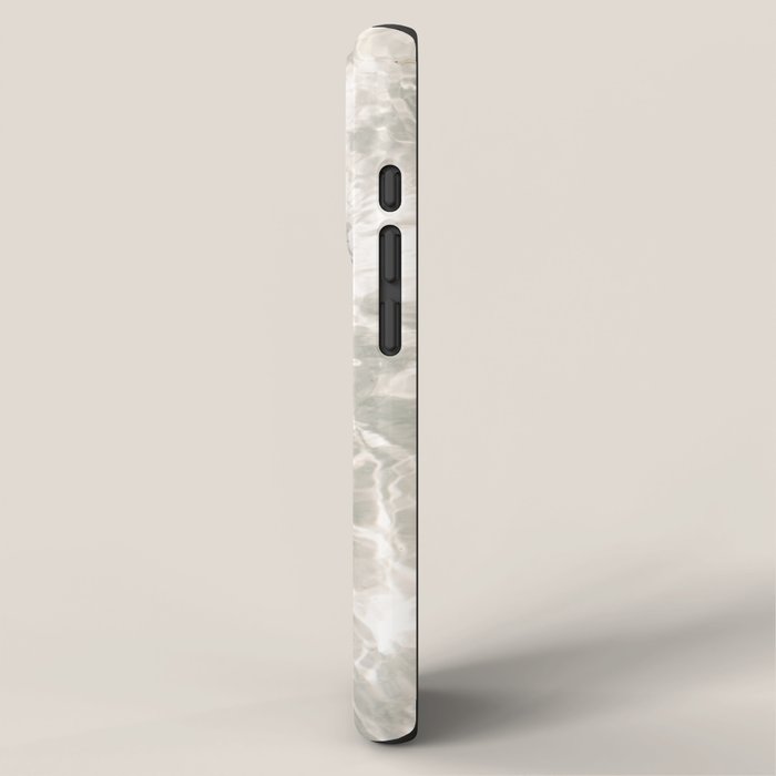 Clear water | beach fine art photography | sea wave and sand iPhone Case Gallery Image 2