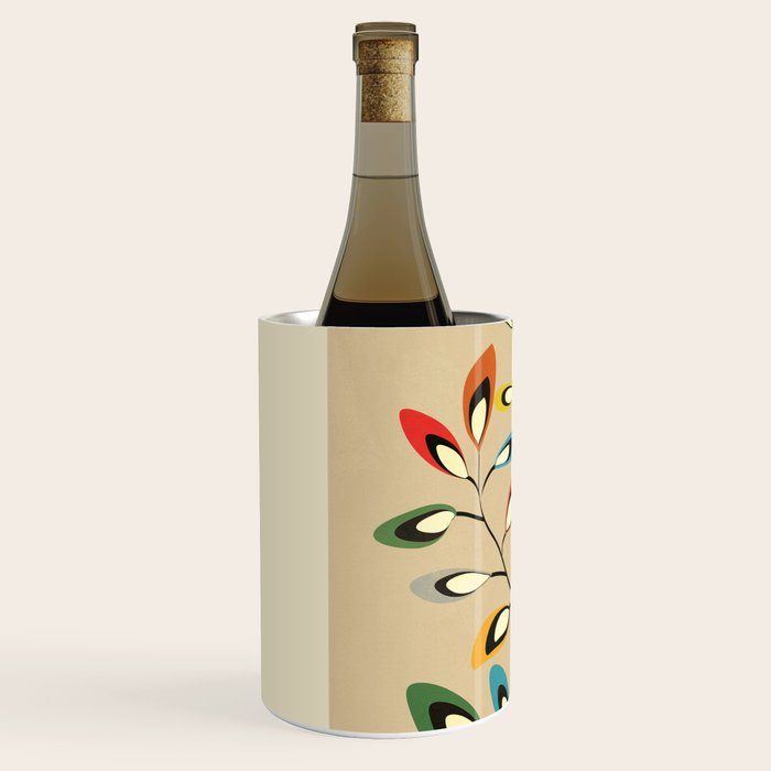 Mid-Century Abstract Branch 02 Wine Chiller Gallery Image 2