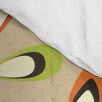 Mid-Century Abstract Branch 02 Comforter Gallery Image 4
