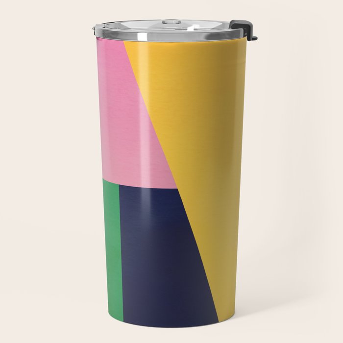 Geometric Shapes 120 Travel Mug Gallery Image 2