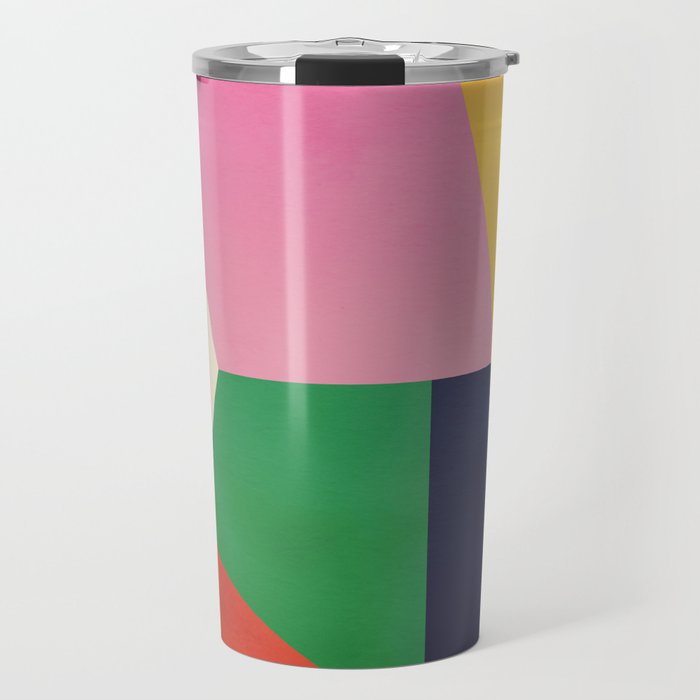 Geometric Shapes 120 Travel Mug Gallery Image 1