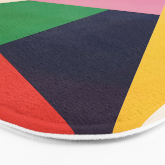 Geometric Shapes 120 Bath Mat Gallery Image 3