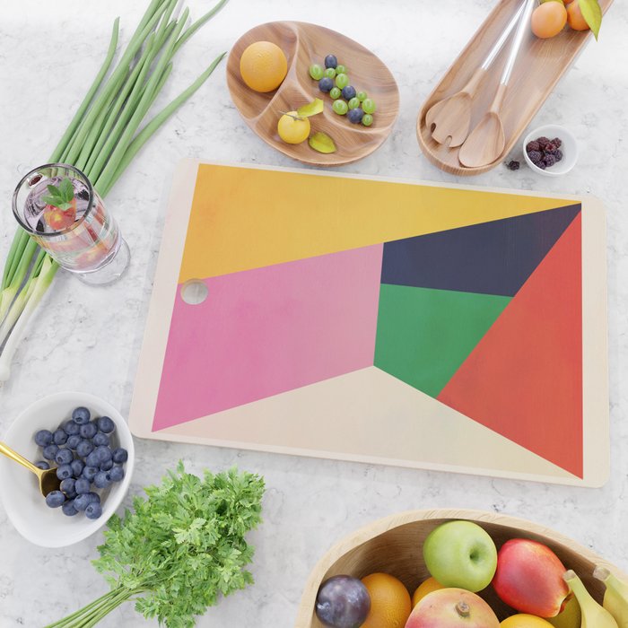 Geometric Shapes 120 Cutting Board Gallery Image 2