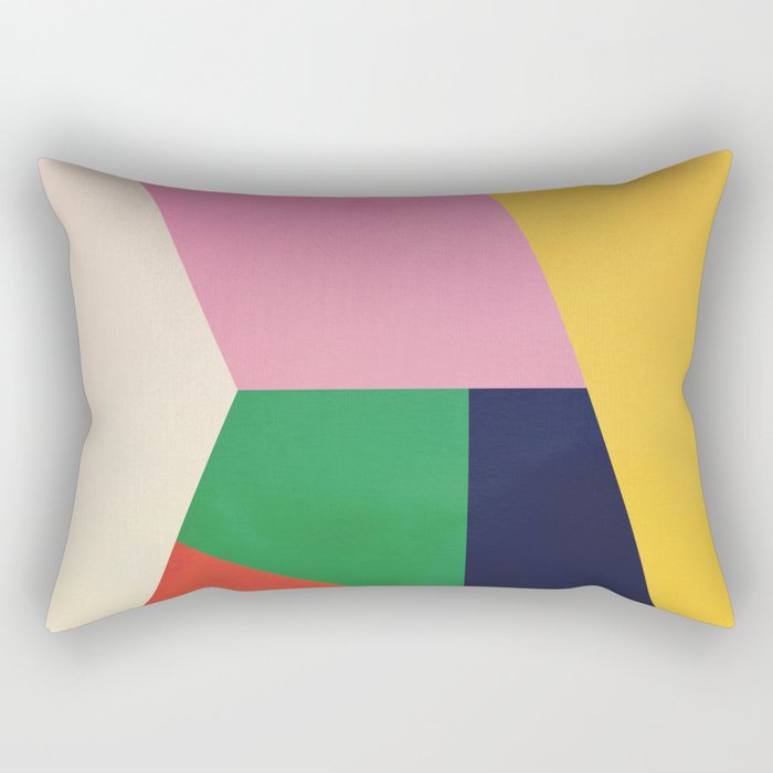 Geometric Shapes 120 Rectangular Pillow Gallery Image 1
