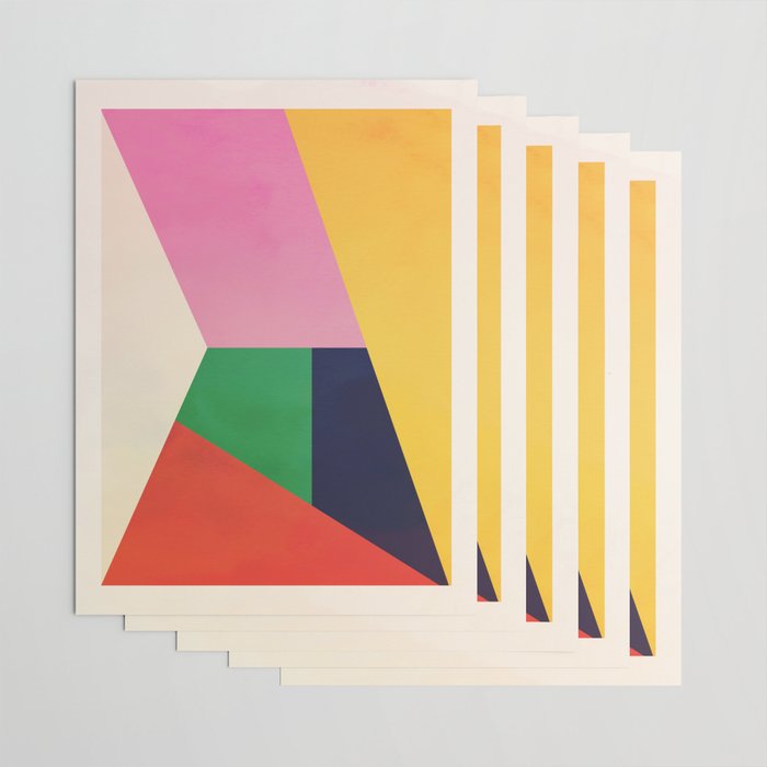 Geometric Shapes 120 Wrapping Paper Gallery Image 3