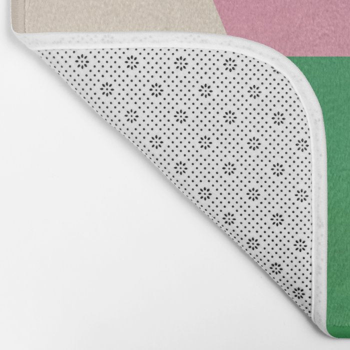 Geometric Shapes 120 Bath Mat Gallery Image 2