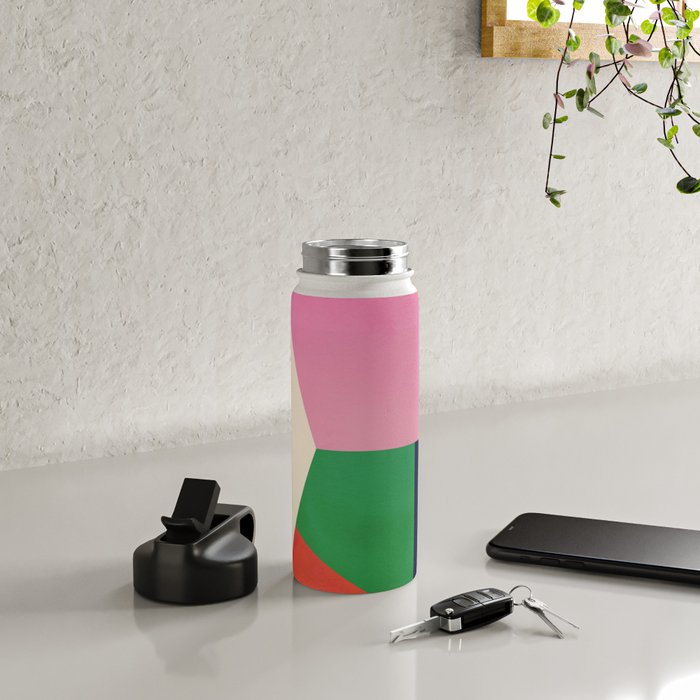 Geometric Shapes 120 Water Bottle Gallery Image 4