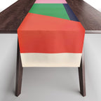 Geometric Shapes 120 Table Runner Gallery Image 1