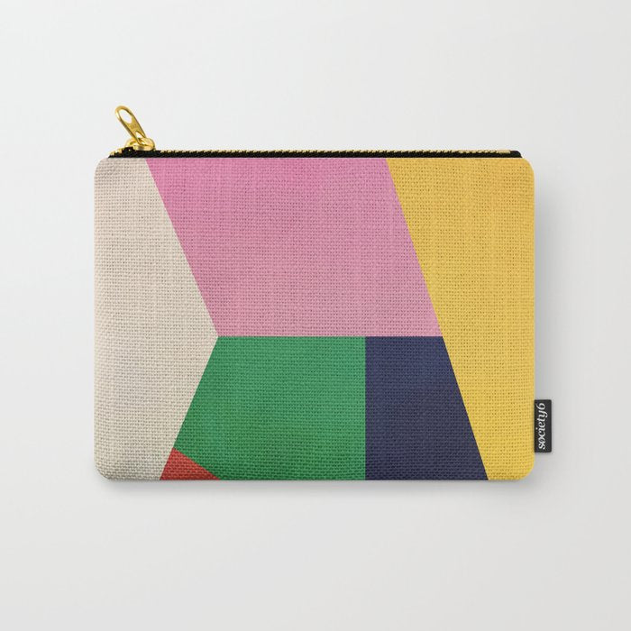 Geometric Shapes 120 Carry All Pouch Gallery Image 1