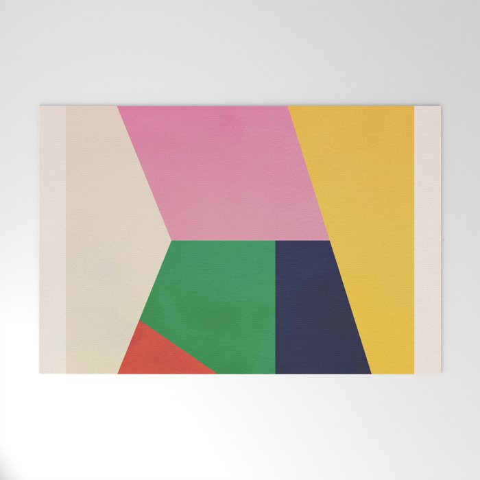 Geometric Shapes 120 Welcome Mat Gallery Image 1