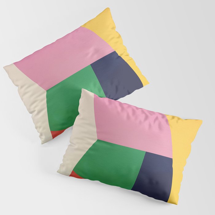 Geometric Shapes 120 Pillow Sham Gallery Image 3