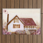 The Old Country Farm in Rustic Brown - Farm House Decor Outdoor Rug Gallery Image 1