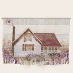 The Old Country Farm in Rustic Brown - Farm House Decor Wall Hanging Gallery Image 1