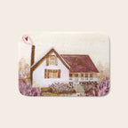 The Old Country Farm in Rustic Brown - Farm House Decor Bath Mat Gallery Image 1