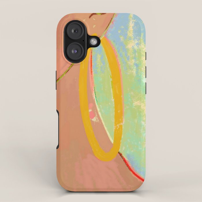 Golden Hoops iPhone Case Gallery Image 1